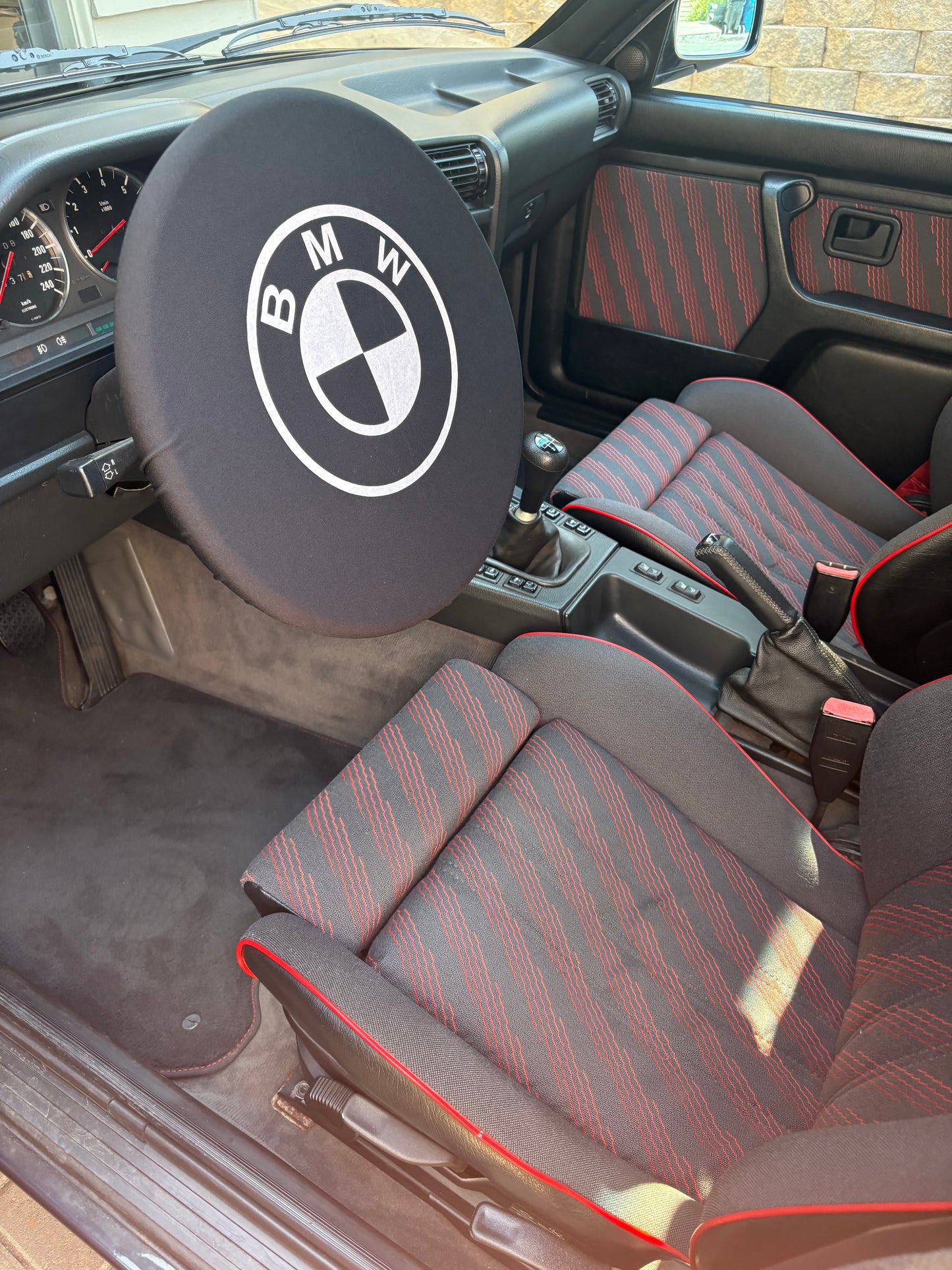 Bavarian Steering Wheel Cover
