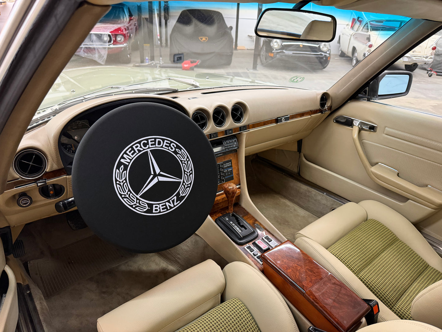 MBZ Steering Wheel Cover