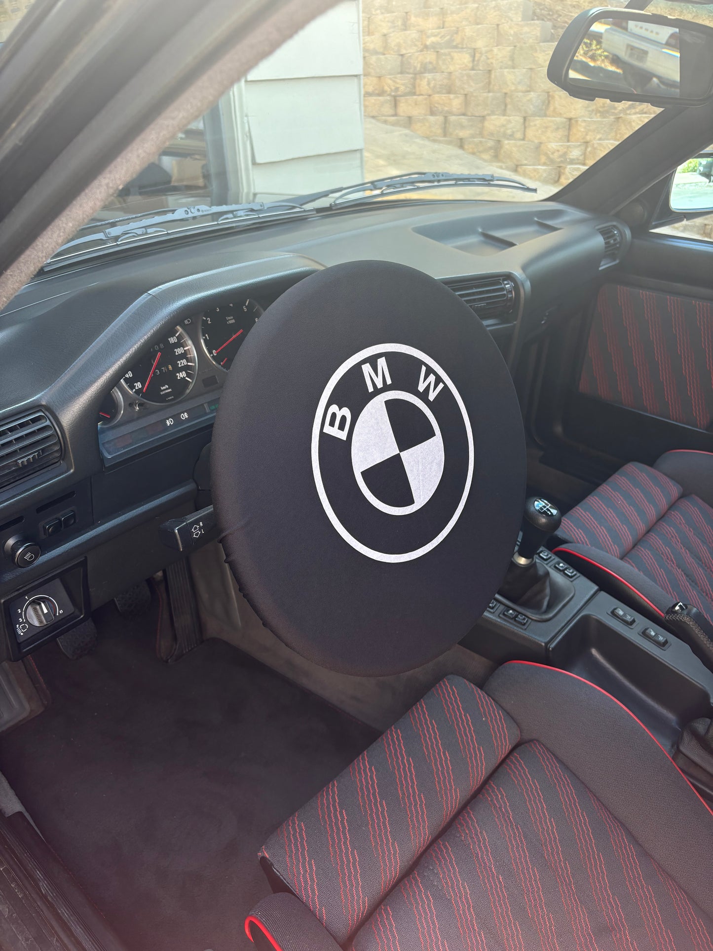 Bavarian Steering Wheel Cover